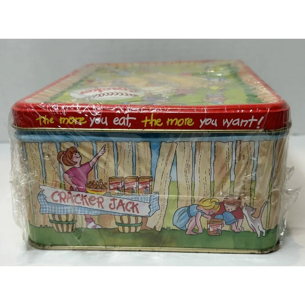 Cracker Jack Baseball‎ Kids Sports Tin NEW Sealed Vintage 1994 Limited Edition